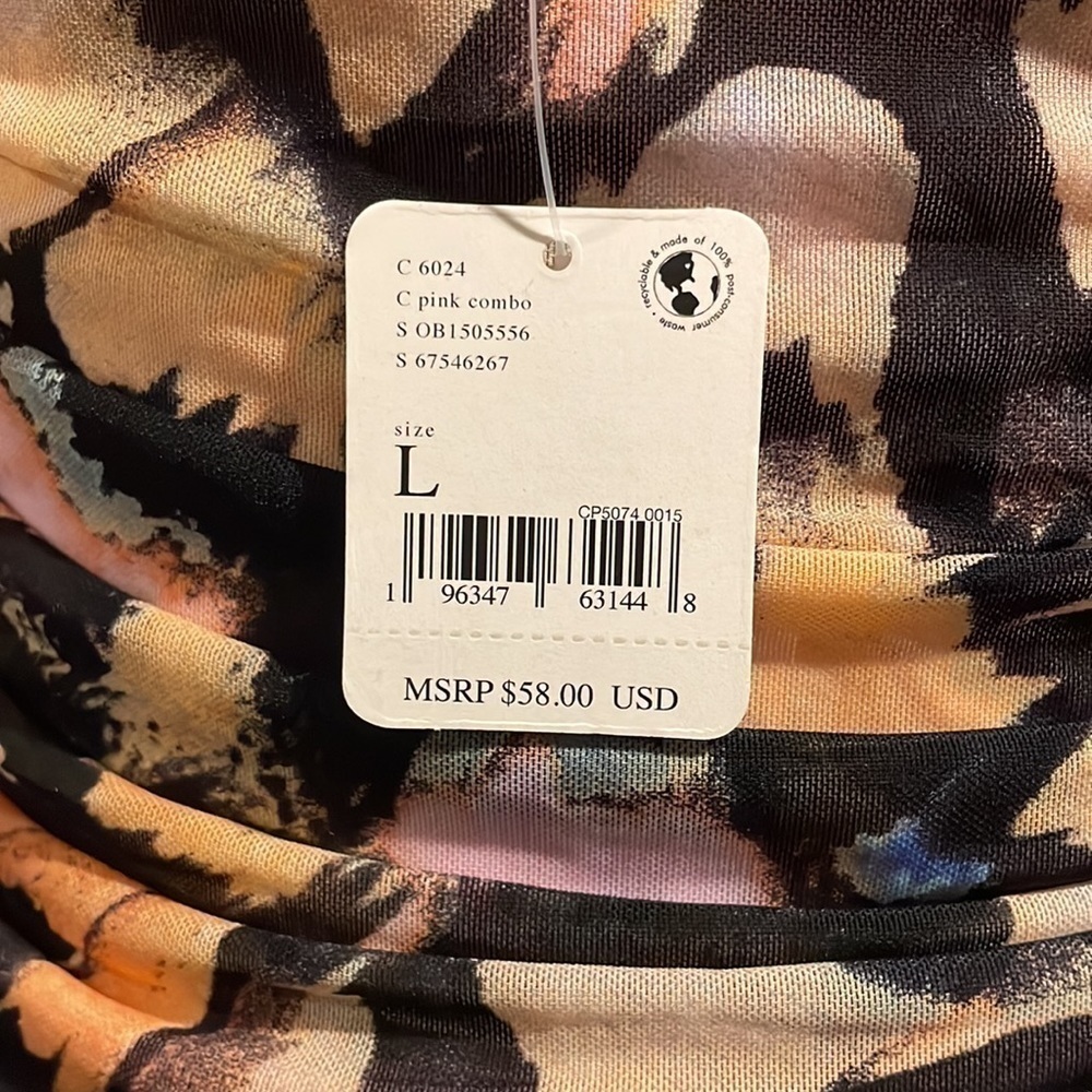 NWT Avenue Print Tank Top Size L - Picture 8 of 8